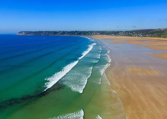 Sciotot - Bord De - La Petite Maison בית נופש Les Pieux